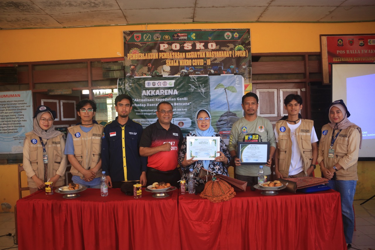 Gambar Revitalisasi Pengelolaan Sampah, GenBI UIN Makassar Gelar TOR AKKARENA