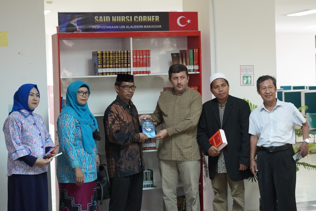 Gambar Said Nursi Corner Resmi Diluncurkan, Kini UIN Makassar Lebih Dekat Kaji Ulama asal Turki