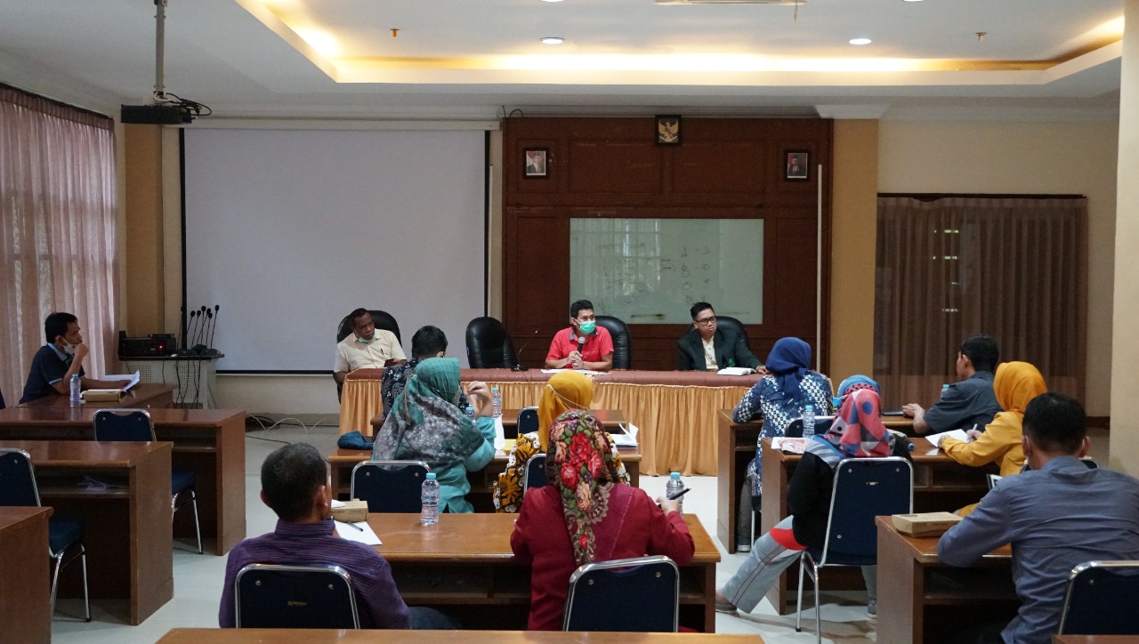 Gambar Satgas Sistem Pengendalian Internal Pemerintah UIN Alauddin Rapat Koordinasi