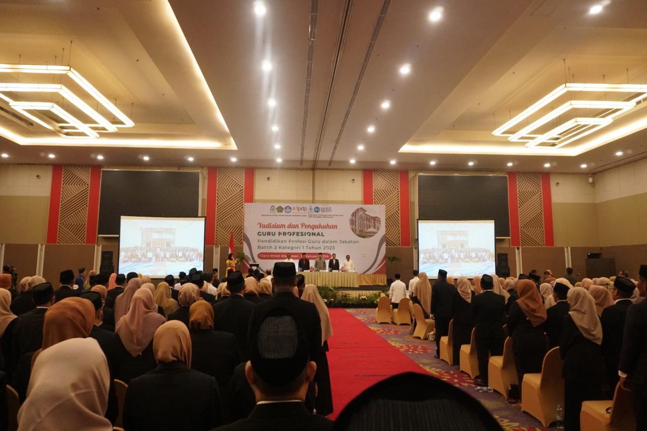 Gambar SELAMAT! 408 Lulusan PPG UIN Alauddin Dikukuhkan Jadi Guru Profesional