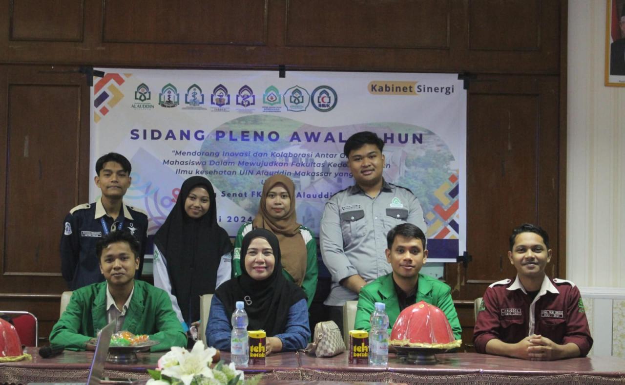 Gambar SEMA FKIK Gelar Pleno Awal Tahun, Wadek III Harap Kolaborasi Dari Semua Lembaga Bisa Terwujud.