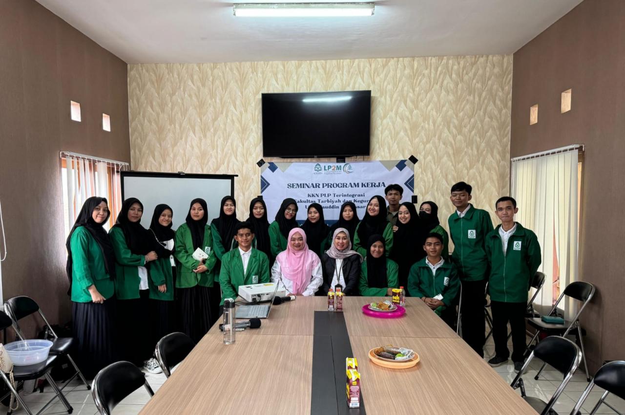 Gambar Seminar KKN-PLP UIN Alauddin di Malang Konsep Empat Proker Unggulan