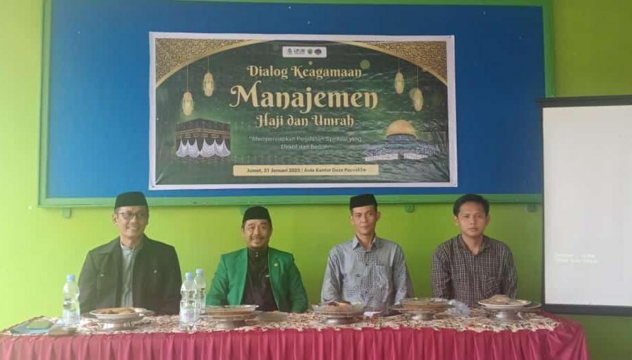 Gambar Seminar Mahasiswa KKN UIN Alauddin Angkatan 76 Bahas Haji dan Umrah di Desa Pacekke Barru