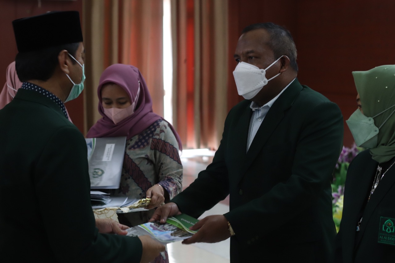 Gambar Serahkan POK 2022, Rektor UIN Alauddin Harap Menyusun Program Basisnya Renstra dan Pancacita