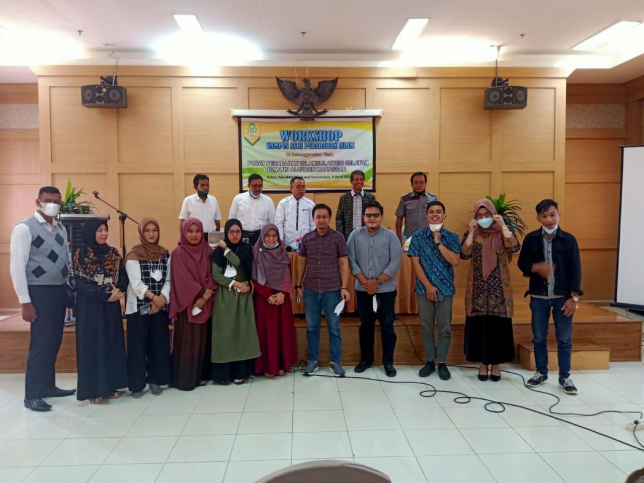 Gambar Serius Wujudkan Green Campus, Pusat Peradaban Islam Sulsel LP2M UIN Alauddin Gelar Workshop