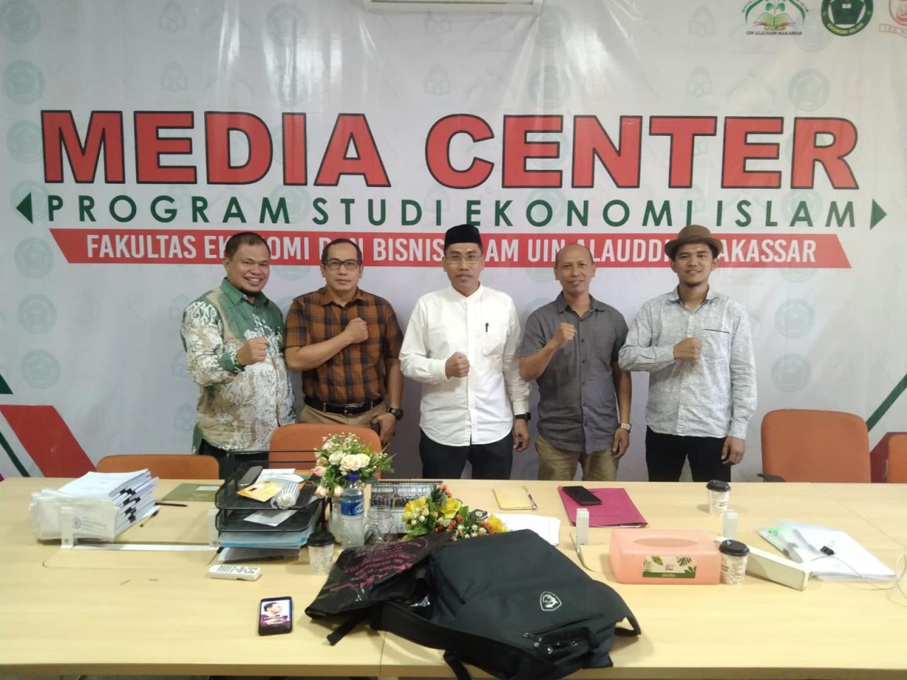 Gambar Sharing Pengelolaan Jurnal, Prodi Ekonomi Islam UIN Alauddin Terima Kunjungan Editor Jurnal Al- Miza