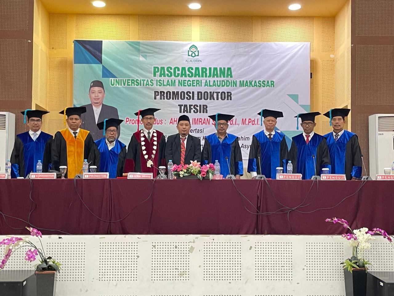 Gambar Sidang Promosi Ahmad Imran Kaji Nilai-Nilai Edukatif dalam Kisah Nabi Ibrahim AS.