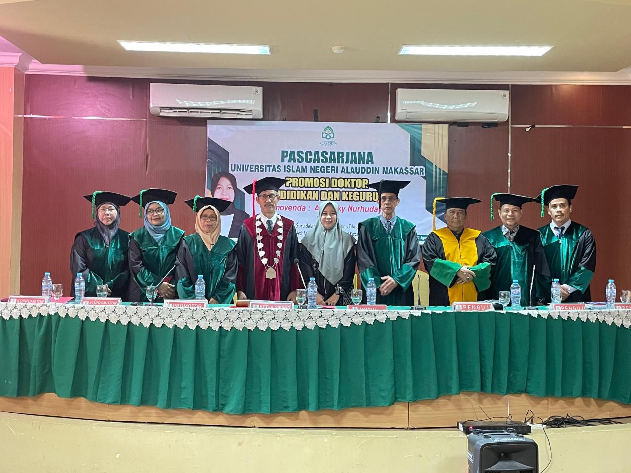 Gambar Sidang Promosi Doktor Syarifuddin Kaji Pengelolaan Zakat Berbasis SET