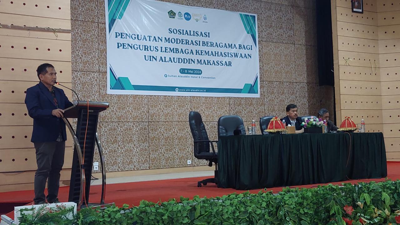Gambar Sosialisasi Penguatan Moderasi Beragama ke LK, Kabag Kemahasiswaan Harap LK Jadi Penyambung