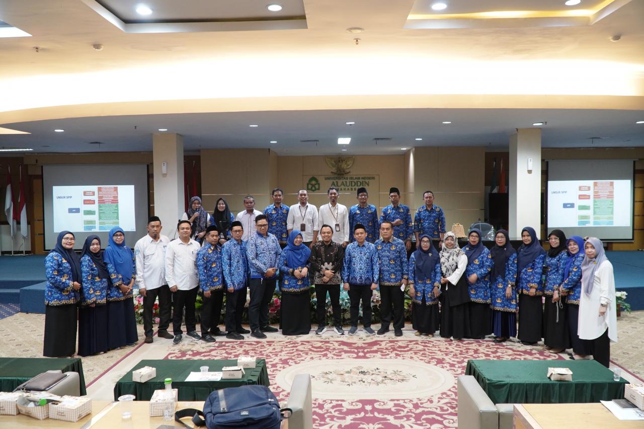 Gambar SPI UIN Alauddin Makassar Sosialisasi Implementasi Manajemen Risiko
