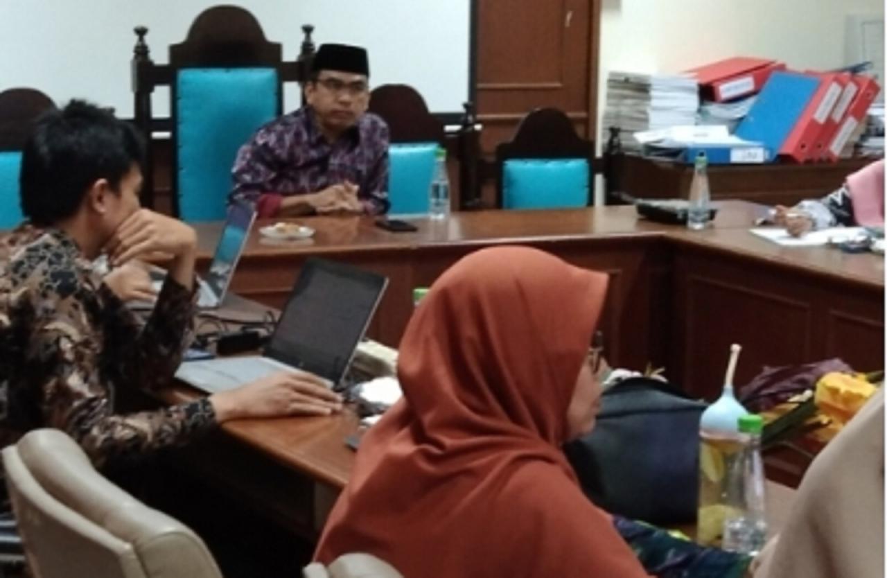 Gambar SPI UIN Makassar Kunjungi FUF, Singkronisasi Target IKU 2023
