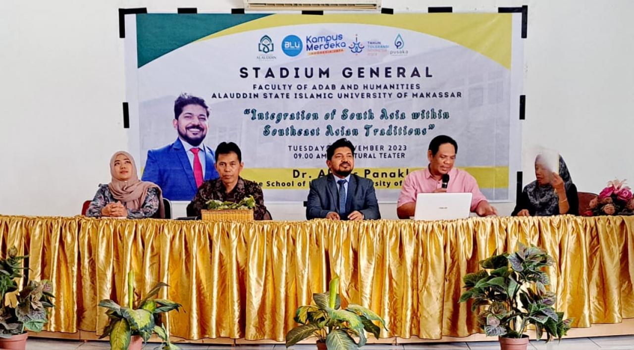 Gambar Studium General FAH UIN Alauddin Hadirkan Keynote Speaker dari Inggris