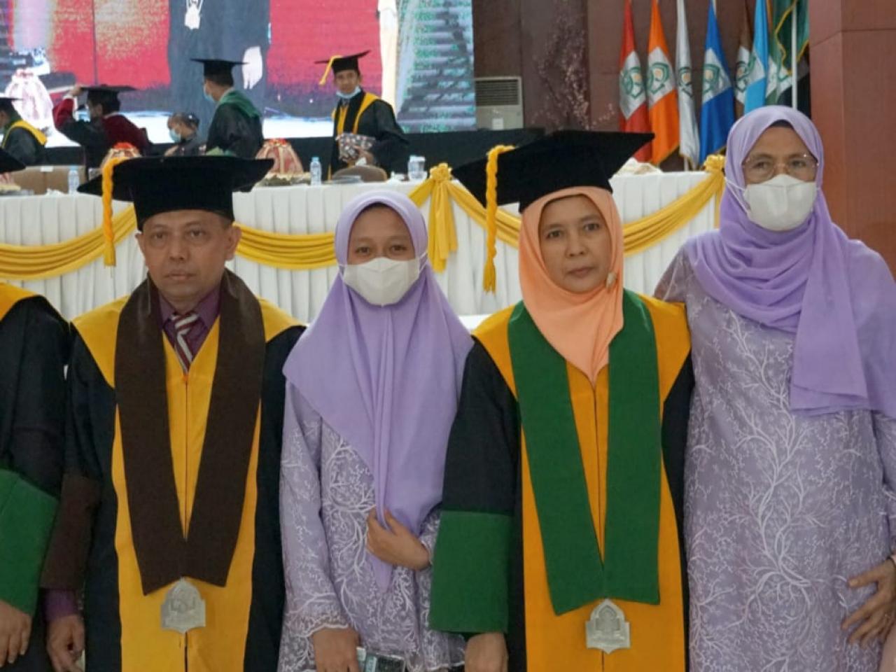 Gambar Suami Istri Ini Resmi Dikukuhkan Jadi Guru Besar UIN Alauddin Makassar