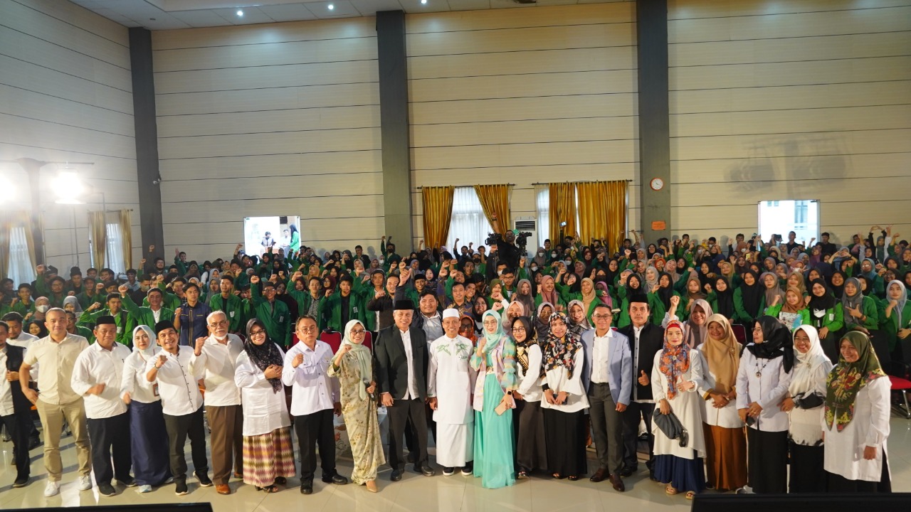 Gambar Syuting GASPOLL Metro TV di UIN Makassar, Ustadz Das'ad Latif: Karakter Dulu Reputasi Kemudian