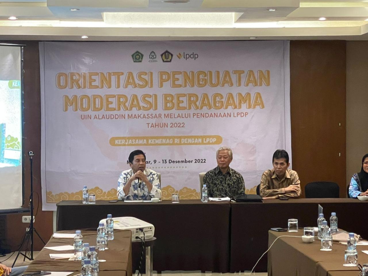 Gambar Tangkal Paham Radikal, UIN Makassar Beri Penguatan 41 Dosen Jadi Pelopor Moderasi Beragama