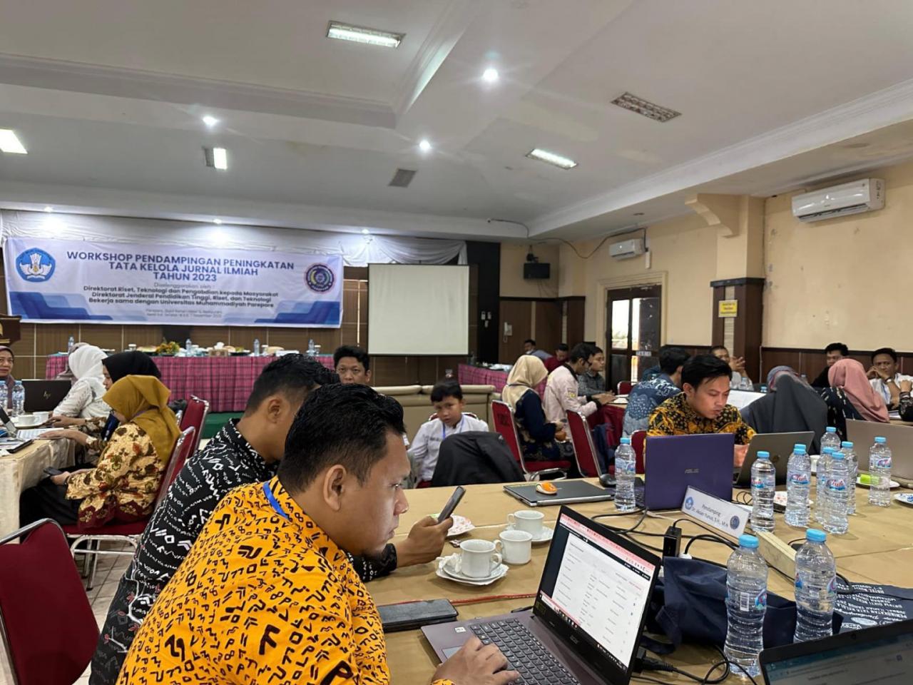 Gambar Target Sinta 4, Pengelola Jurnal LP2M UIN Alauddin Ikuti Workshop Tata Kelola Jurnal Ilmiah