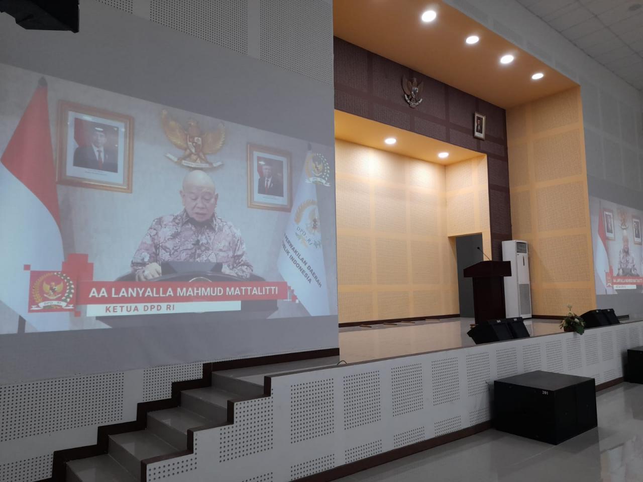 Gambar Terasa’ Se-Indonesia Timur Resmi Dibuka Dekan FTK UIN Alauddin, Hadir Ketua DPD RI Secara Virtual