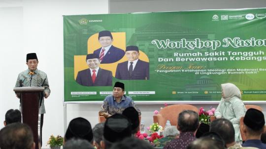 Kunjungi RS UIN Alauddin, Menteri Agama RI Berikan Kuliah Umum Penguatan Nilai Kebangsaan