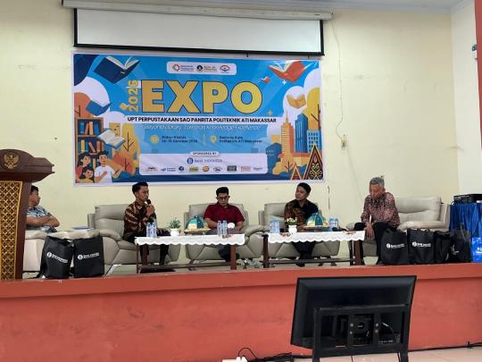 Dosen Ilmu Perpustakaan UIN Alauddin Bedah Perkembangan Media Informasi di Politeknik ATI Makassar