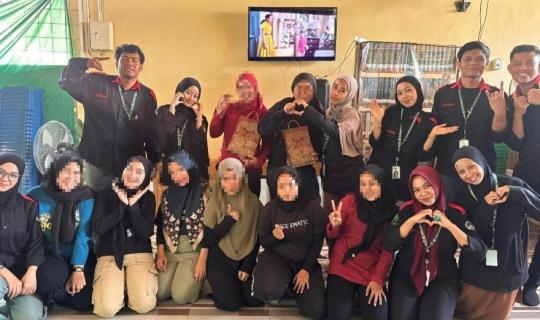 Lewat Film Na Willa, Mahasiswa BPI UIN Alauddin Edukasi Parenting di Lapas