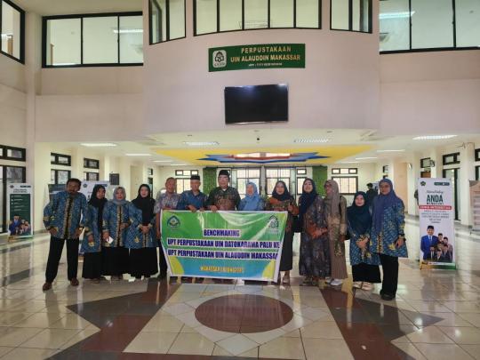 UIN Alauddin dan UIN Datokarama Palu Perkuat Kolaborasi Perpustakaan