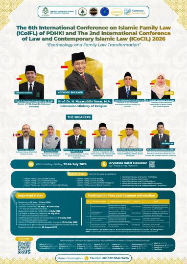 Angkat Tema Ecotheology, FSH UIN Alauddin Gelar Konferensi Internasional ICoIFL dan ICoCIL 2026