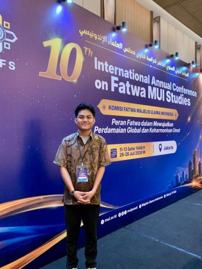 Mahasiswa HTN UIN Alauddin Makassar Tampil di Konferensi Internasional Fatwa MUI