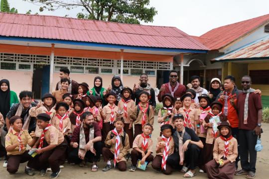 International Office UIN Alauddin Kenalkan Wawasan Global kepada Siswa SD di Luwu Utara