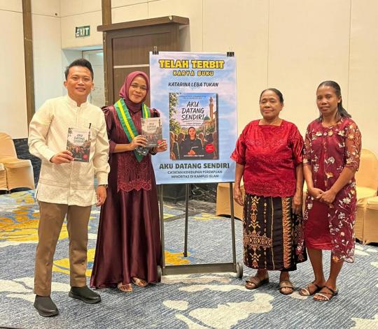Dari Bimbingan Skripsi, Dr. Nasrullah Dorong Katarina Lahirkan Buku