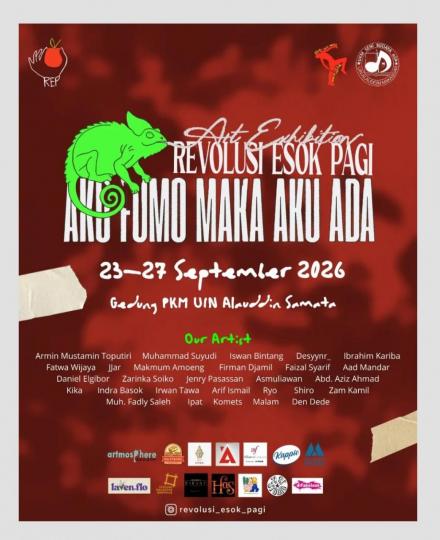 Revolusi Esok Pagi Hadir di UIN Alauddin, Bawa “Aku Fomo Maka Aku Ada”