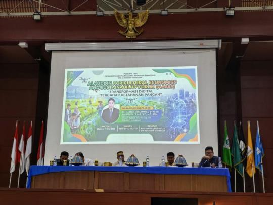 Gelar AAESF 2026, DEMA FST UIN Alauddin Dorong Inovasi Pertanian Hadapi Era Polikrisis