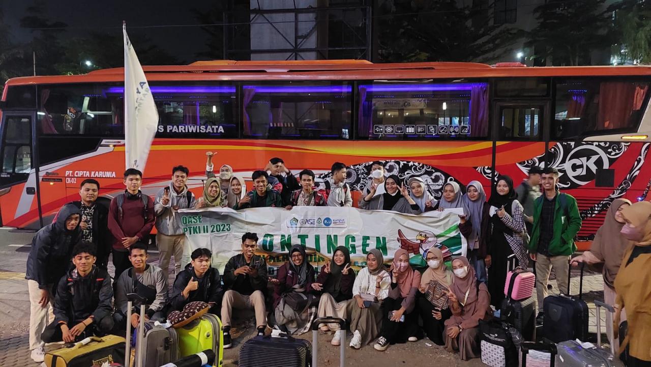 Gambar Tiba di Jakarta, Kontingen UIN Alauddin Makassar Siap Berlaga dalam Babak Final OASE PTKI II