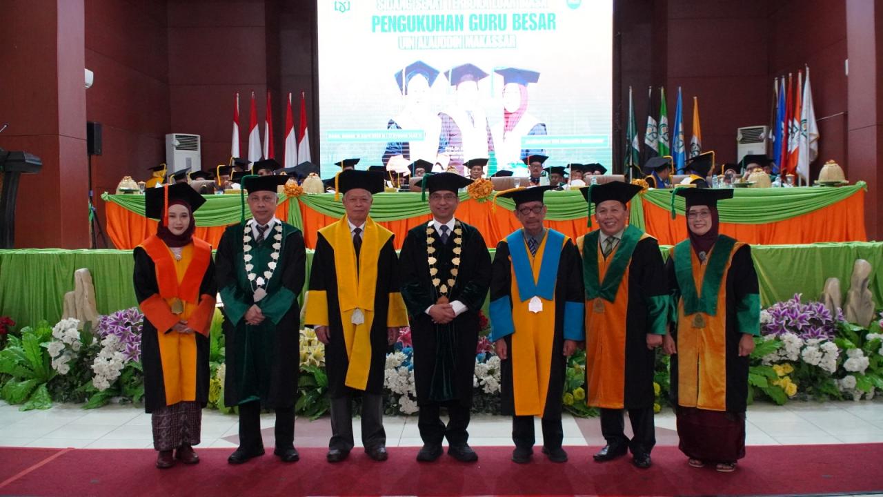 Gambar Tiga Akademisi UIN Alauddin Resmi Dikukuhkan Sebagai Guru Besar