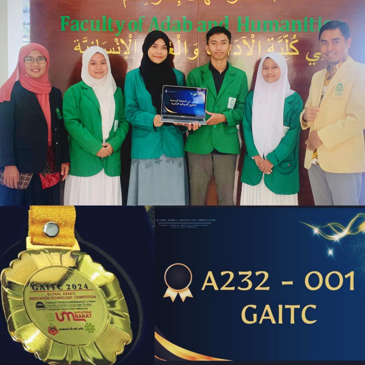 Gambar Tim UIN Alauddin Raih Medali Emas pada GAITC di Malaysia