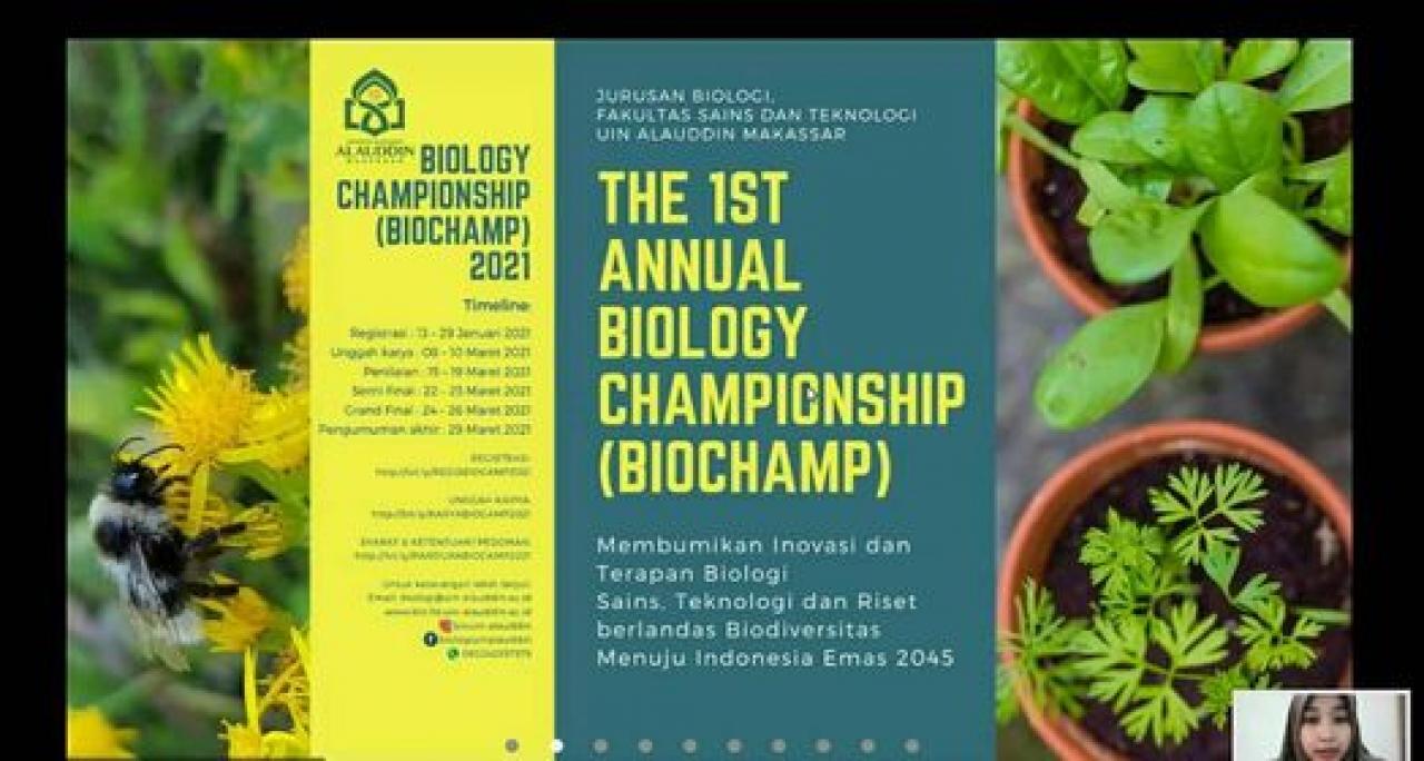 Gambar Tingkatkan Daya Saing Mahasiswa, Jurusan Biologi Gelar Biochamp