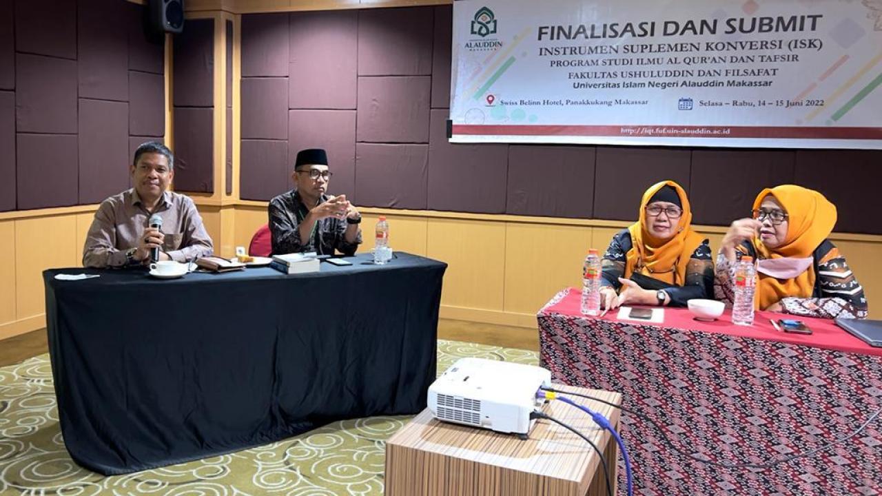 Gambar Tingkatkan Kualitas Akreditasi, Dua Prodi Milik FUF UIN Alauddin Berhasil Submit Borang ISK