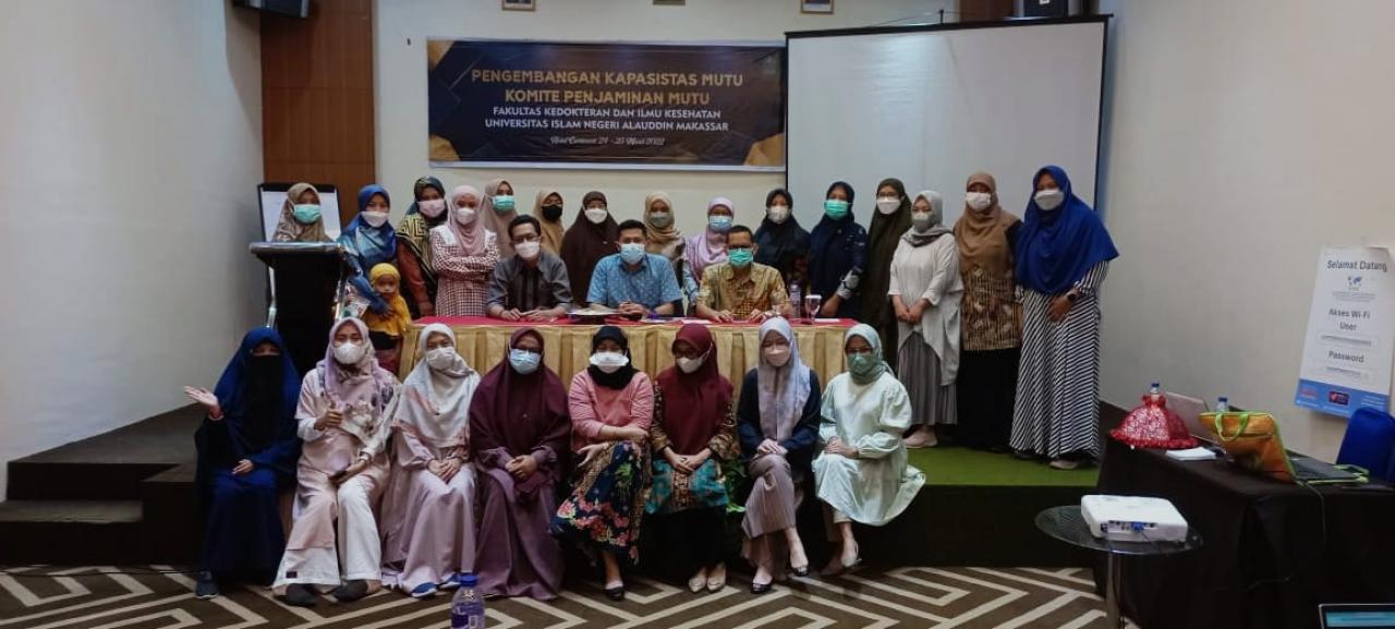 Gambar Tingkatkan Mutu Internal, KPM FKIK UIN Alauddin Gelar Workshop Implementasi SPMI