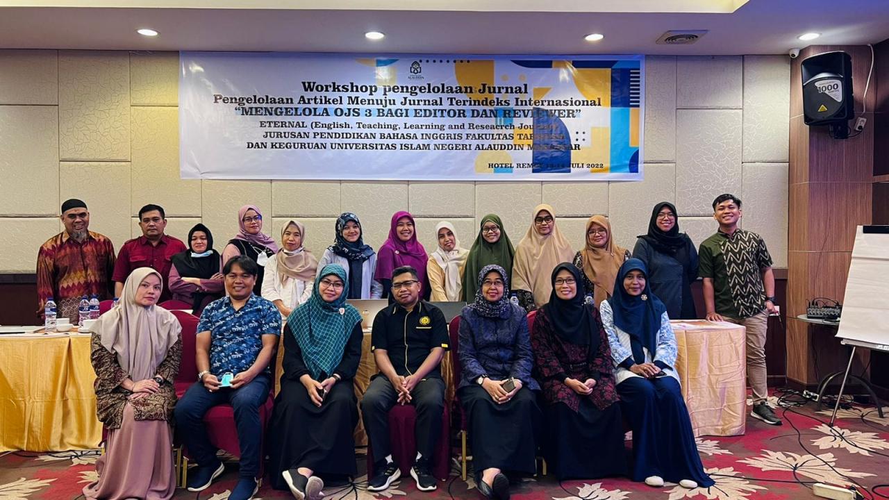 Gambar Tingkatkan Pengelolaan Jurnal, Prodi PBI UIN Alauddin Adakan Workshop OJS 3