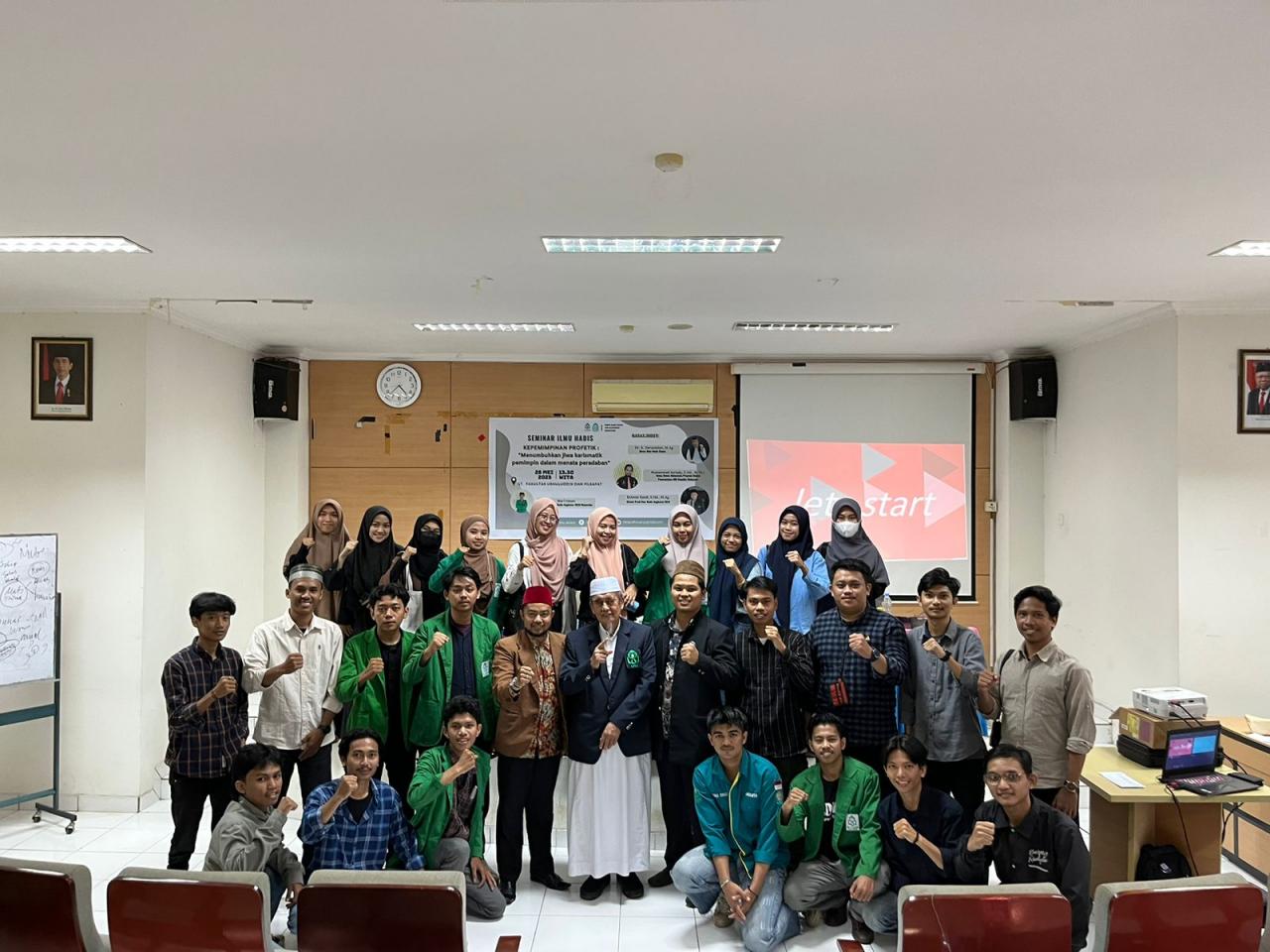 Gambar Tumbuhkan Jiwa Kepemimpinan Profetik ala Rasulullah, HMPS Ilmu Hadist Gelar Seminar Nasional