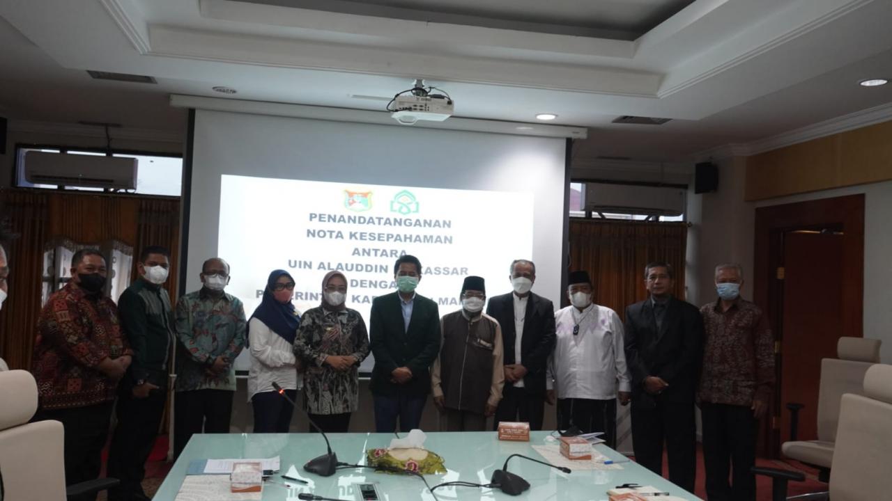 Gambar UIN Alauddin Bersama Pemkab Mamuju Teken MoU di Bidang Pendidikan, Penelitian dan Pengabdian Masyara