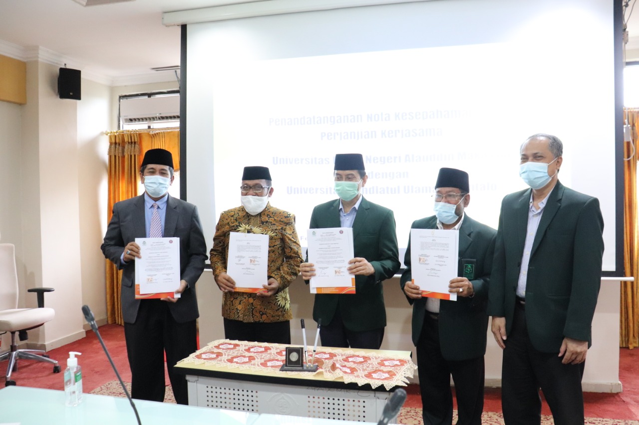Gambar UIN Alauddin dan UNU Gorontalo Teken Kerjasama Program Pascasarjana