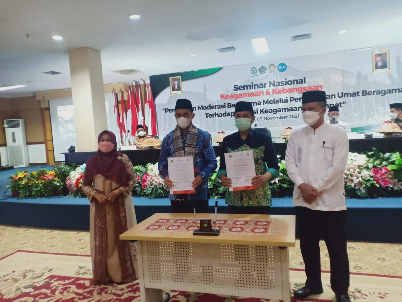 Gambar UIN Alauddin Gandeng Badan Litbang dan Diklat Kemenag RI Gelar Seminar Penguatan Moderasi Beragam