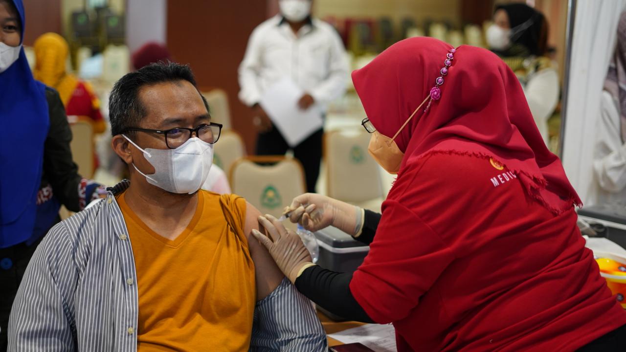 Gambar UIN Alauddin Gelar Vaksinasi Booster untuk Sivitas Akademika dan Tenaga Kependidikan