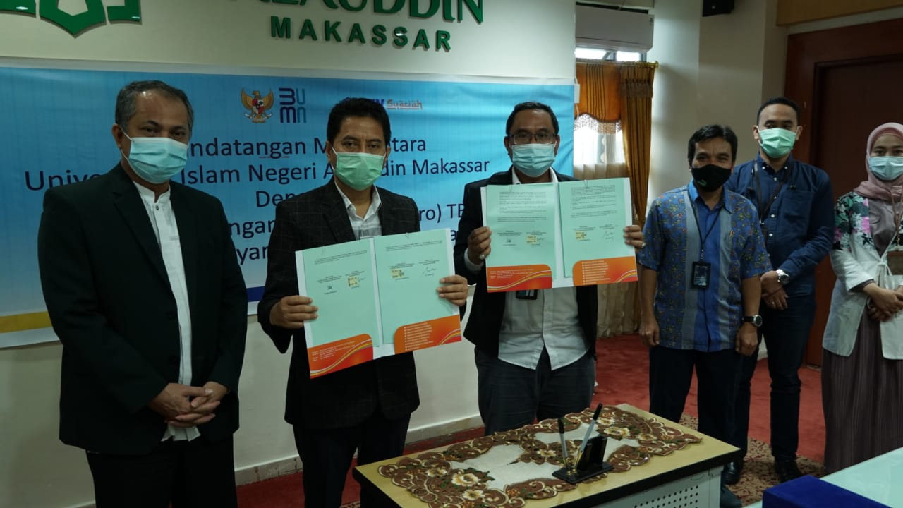 Gambar UIN Alauddin Jalin MoU dengan PT BTN Syariah Cabang Makassar