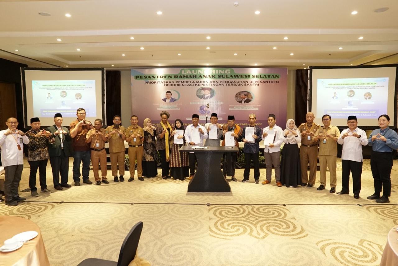 Gambar UIN Alauddin Makassar Bersama UNICEF Launching Pesantren Ramah Anak: Inovasi Pendidikan Inklusif di