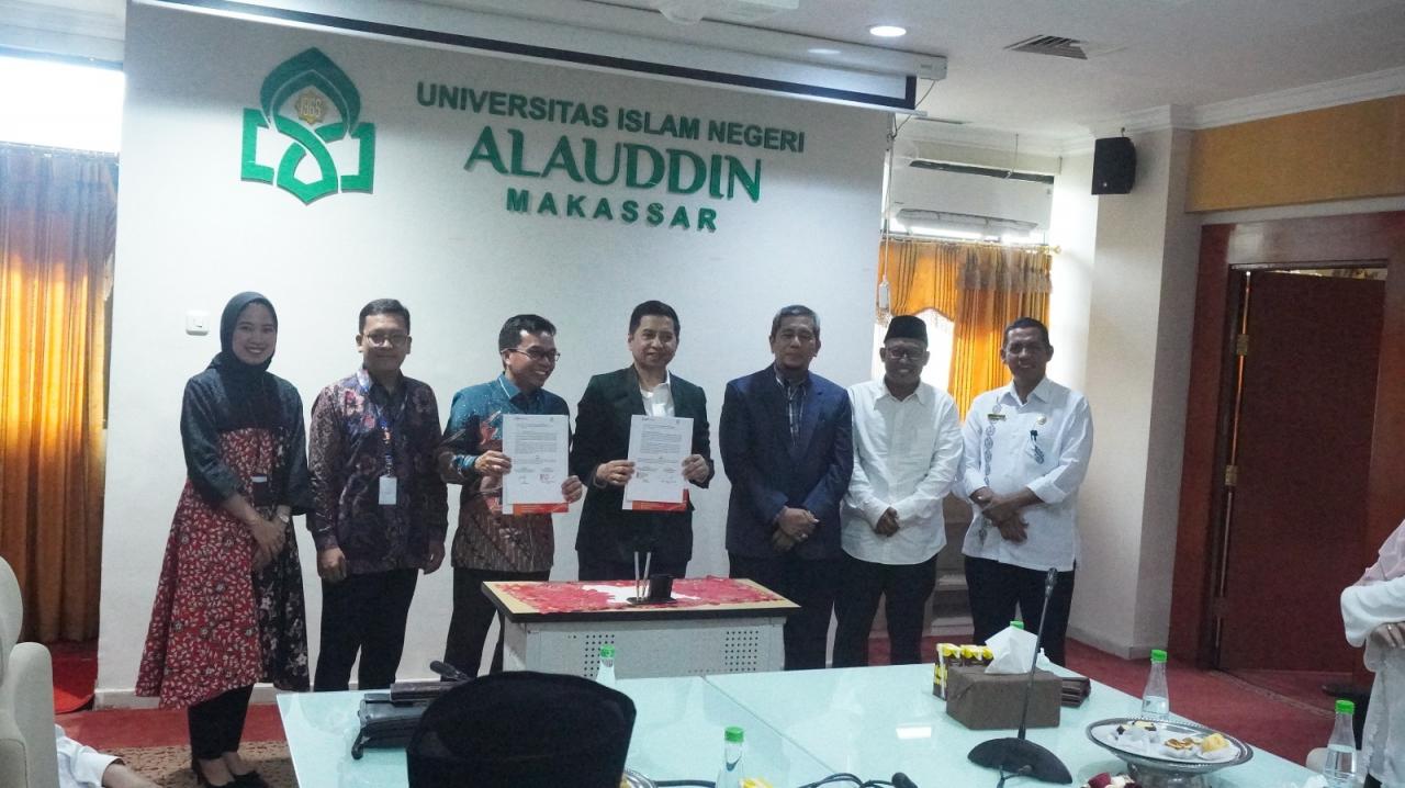 Gambar UIN Alauddin Makassar dan Bank BTN Syariah Teken MoU, Pemamfaatan Jasa & Layanan Perbankan