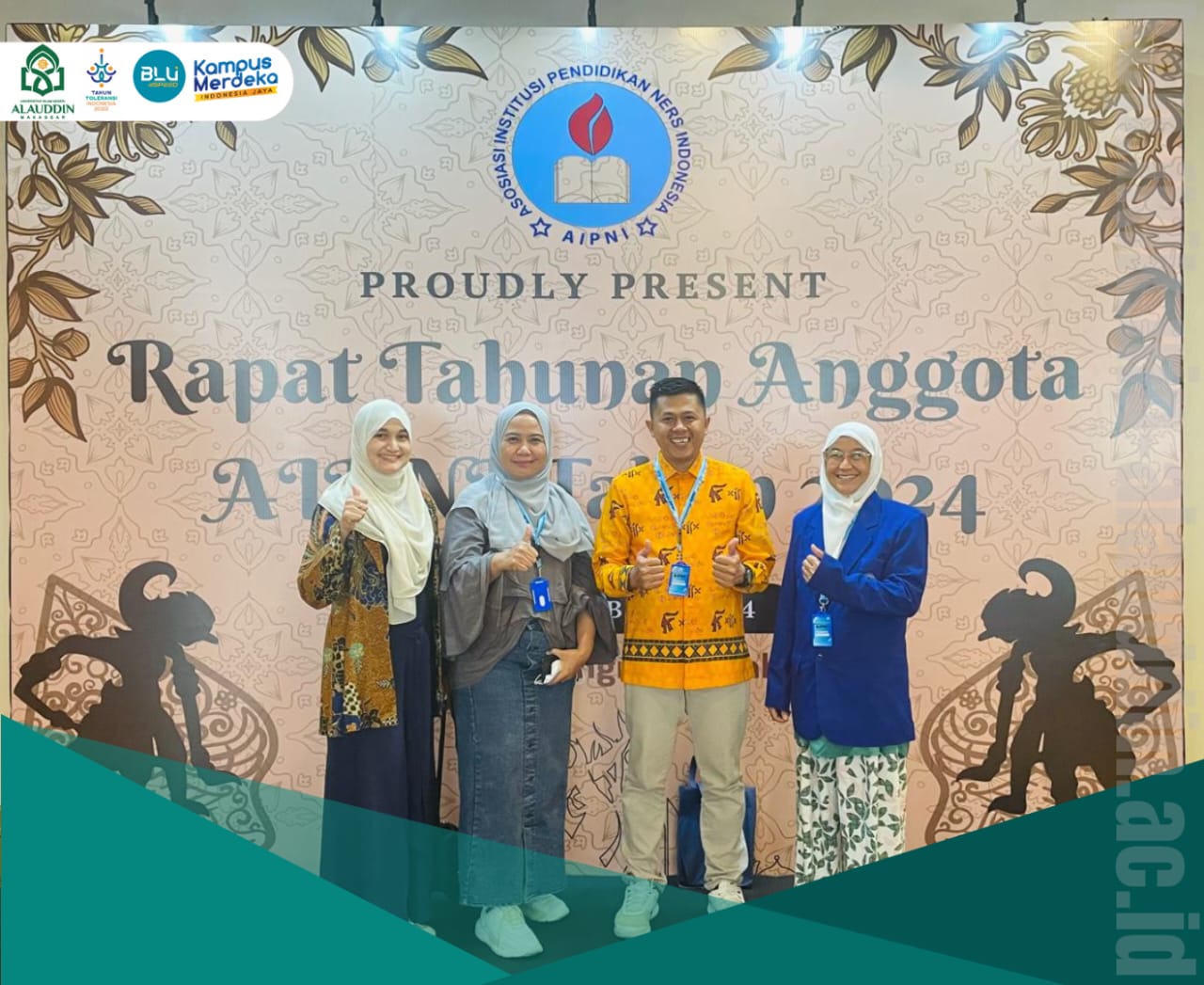 Gambar UIN Alauddin Makassar Hadiri Rapat Tahunan AIPNI ke-23