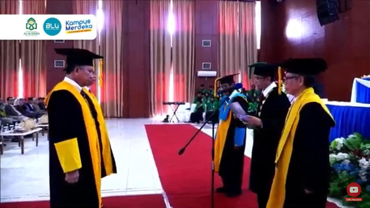 Gambar UIN Alauddin Makassar Kukuhkan Dua Guru Besar