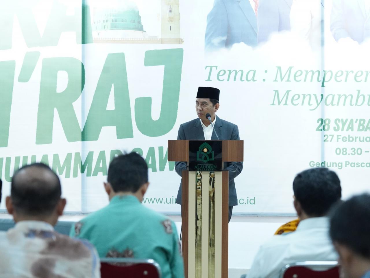 Gambar UIN Alauddin Makassar Peringati Isra Mi'raj Nabi Muhammad SAW 1446 H