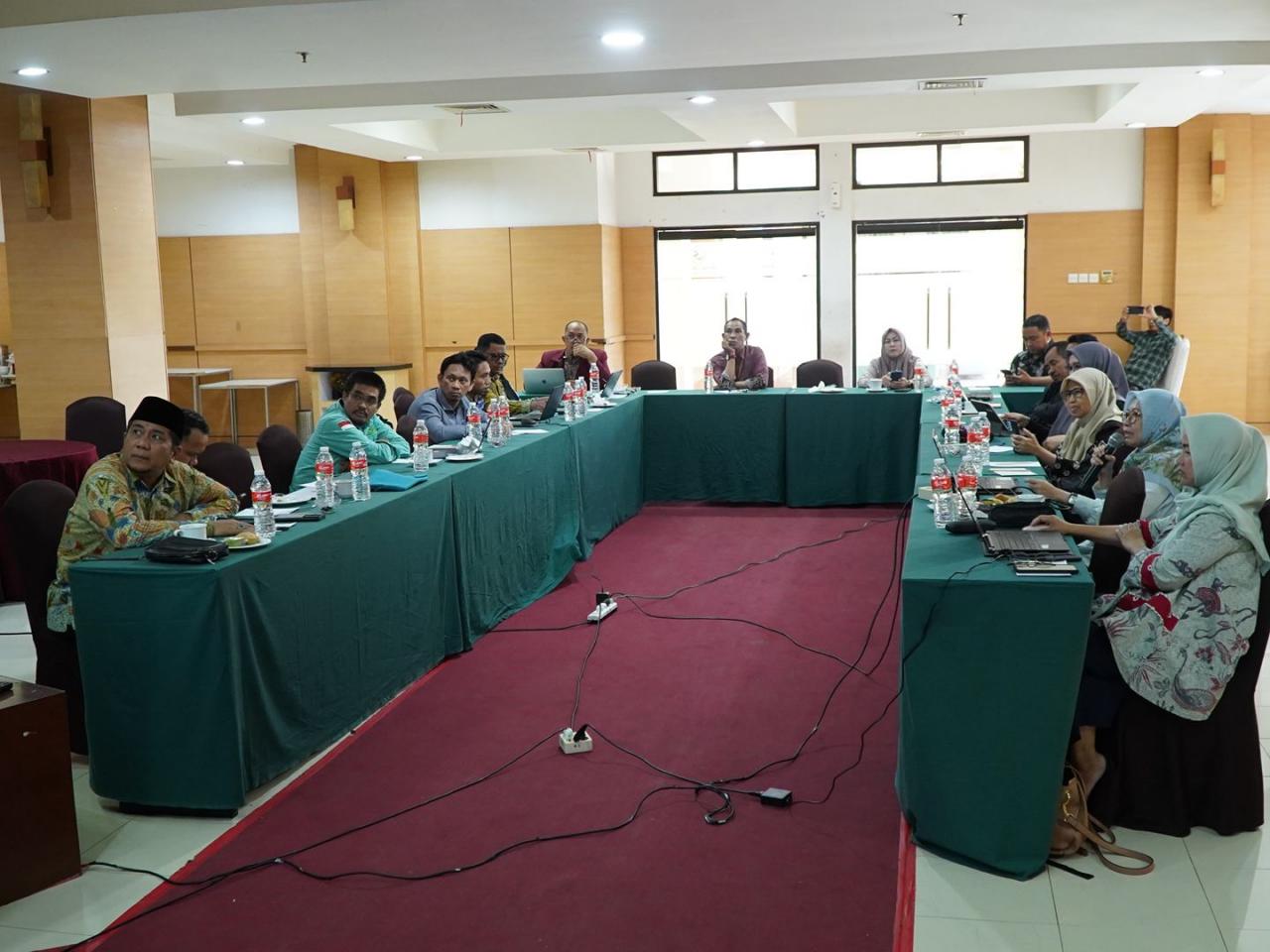 Gambar UIN Alauddin Makassar Rakor dengan Biro Keuangan dan BMN Kemenag Optimalisasi PK BLU